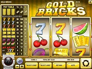 Gold Bricks Slot Machine