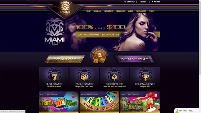 Miami Club Homepage