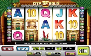 City of Gold WGS Slot Machine
